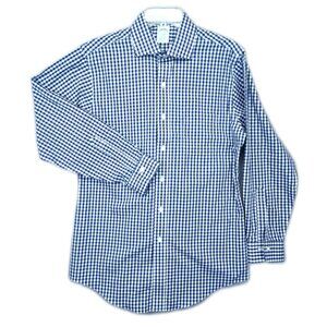 Brooks Brothers 100% American Supima Cotton Gingham Button-Down